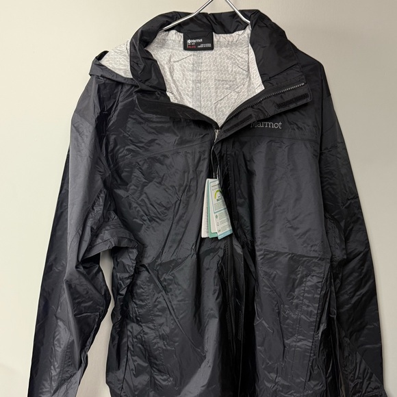 Marmot Precip Eco NanoPro Waterproof Windbreaker Jacket NWT Packable NWT New - Picture 10 of 12